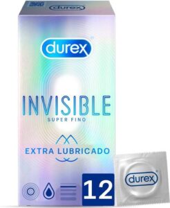 Durex Invisible Extra Lubricated Condoms 12 U - Afbeelding 3
