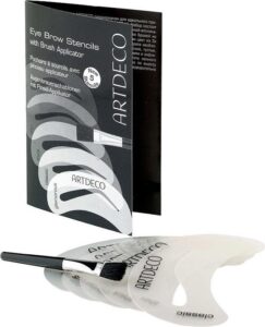 Artdeco - Eye Brow Stencils With Brush -