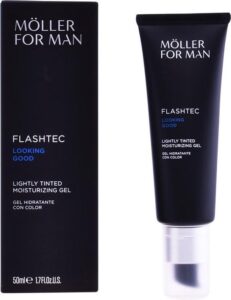 Indasec Anne Möller Lightly Tinted Moisturizing Gel For Man 50ml - Afbeelding 2