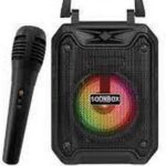 Karaoke set speaker met microfoon - avec microphone