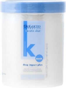 Voedend Haarmasker Keratin Shot Salerm - Afbeelding 2