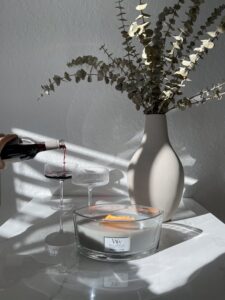 WoodWick Lavender & Cedar Ellipse Candle - Afbeelding 4