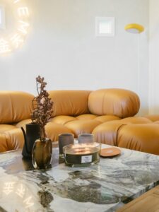 WoodWick Heartwick Flame Ellipse Geurkaars - Frasier Fir - Afbeelding 2