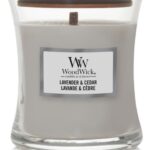 WoodWick Geurkaars Mini Lavender & Cedar 85 gr