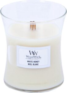 Woodwick White Honey Mini Candle - Geurkaars - Afbeelding 2