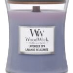 WoodWick Hourglass Medium Geurkaars - Lavender Spa