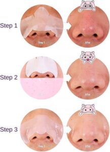 Gezichtsmasker Peel Off Holika Holika Pig-nose Clear Black Head 3 Step - Afbeelding 2
