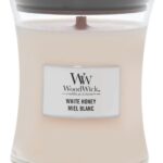 WoodWick Hourglass Medium Geurkaars - White Honey