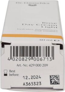 DR  HAUSCHKA Rose Day Cream Light lekki krem na dzie  z wyci giem r  y do sk ry wra liwej 30ml - Afbeelding 3