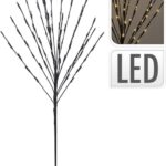 Verlichte Boom - 110cm - 80 LED's - Warm wit - timer