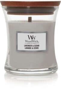 WoodWick Geurkaars Mini Lavender & Cedar 85 gr - Afbeelding 2