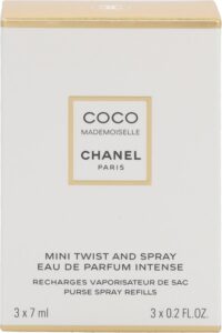 COCO MADEMOISElle eau de parfum vaporizador twist  spray 3 refills x 7 ml - Afbeelding 3