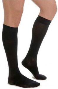 Calcetin Medilast Negro Talla Grande