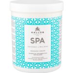 Kallos Spa Body Massage Cream With Coconut Oil  Hylauric Acid And Collagen 1 35