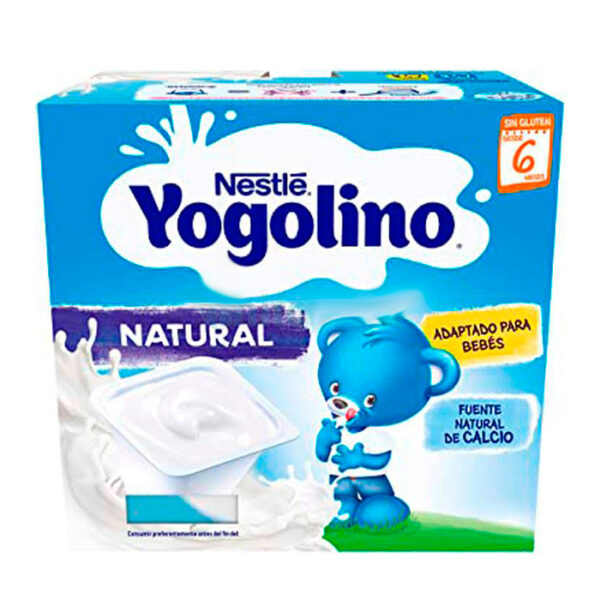 NestlÃƒÆ’Ã†â€™Ãƒâ€ Ã¢â‚¬â„¢ÃƒÆ’Ã¢â‚¬Å¡Ãƒâ€šÃ‚Â© Yogolino Natural Sugar Free 4x100g