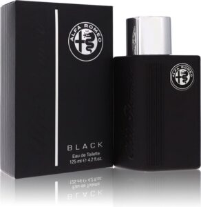 Alfa Romeo Black Eau De Toilette Spray 125 Ml For Men