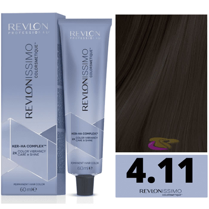 8007376057982 Revlonissimo Colorsmetique By Revlon #4,11-mediumintensiveashbrown - Afbeelding 1