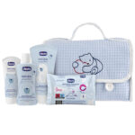 Chicco Pique Bag Blue Set 4 Pieces