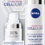 NIVEA CELLular Expert Filler Anti-Age Serum Gezicht - Ouder wordende huid - Gezichtsserum met hyaluronzuur en Puur Foliumzuur - 40 ml