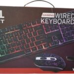 3 in 1 Gaming Set - QWERTY - toetsenbord - muis - headset - Met verlichting