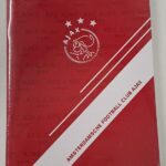 AJAX Lijntjesschriften A5 3 stuks Rood