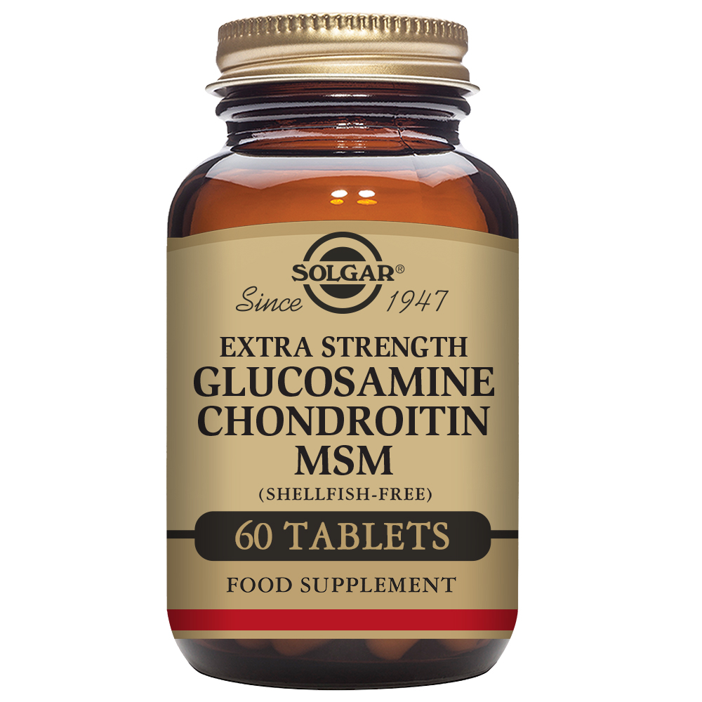 0033984013186 Solgar Glucosamine Chondroitin Msm 60 Tablets - Afbeelding 1