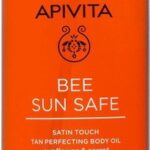 Apivita Satin Touch Tan Perfecting Body Oil SPF30 - Afbeelding 3