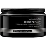 Brews Maneuver Cream Pomade   Grease hair for fixation and shape
