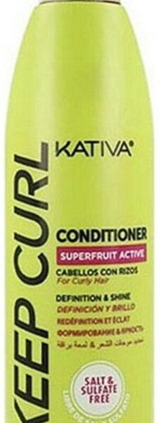 Conditioner voor Gedefinieerde Krullen Kativa Keep Curl (250 ml)
