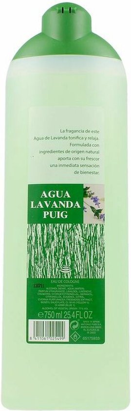 269x840-58 Uniseks Parfum Agua Lavanda EDC (750 ml) - Afbeelding 1
