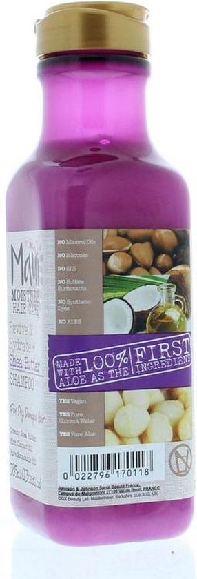 286x840-14 Maui Moisture Revive Hydrate Shea Butter Shampoo DroogBeschadigd Haar 385ml - Afbeelding 1
