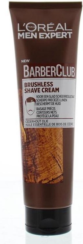 288x840-1-1 L’Oréal Paris Men Expert BarberClub Shave Cream - Beschermende Scheercrème - 150 ml - Afbeelding 1