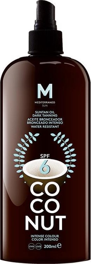 289x840-45 Zonnebrandcrème Suntan Oil Dark Tanning Mediterraneo Sun - Afbeelding 1