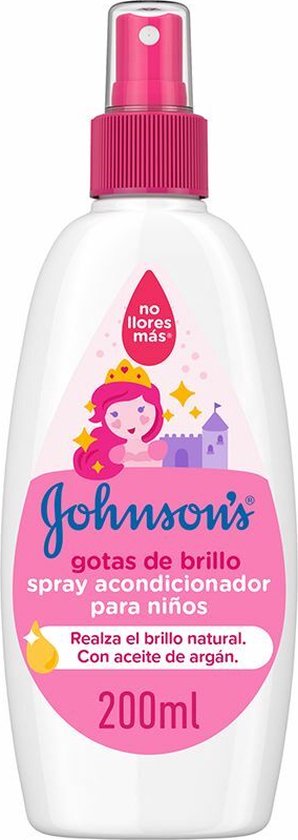 298x840-40 Conditioner Spray Johnson's Gotas de Brillo Helderheid Kinderen (200 ml) - Afbeelding 1
