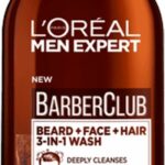 L'Oreal Paris MEN EXPERT BARBER CLUB champú barba-rostro-cabello 200 ml - Afbeelding 4