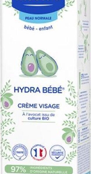 Bebe Enfant Hydra Bebe Cream Visage A LAvocat Bio 40ml