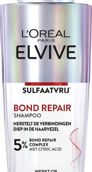 L'Oréal Paris Elvive Bond Repair Sulfaatvrije Shampoo - Beschadigd Haar - 200ml