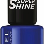 60 Seconds Super Shine Nail Polish By Rimmel #828-danny-boy-blue!