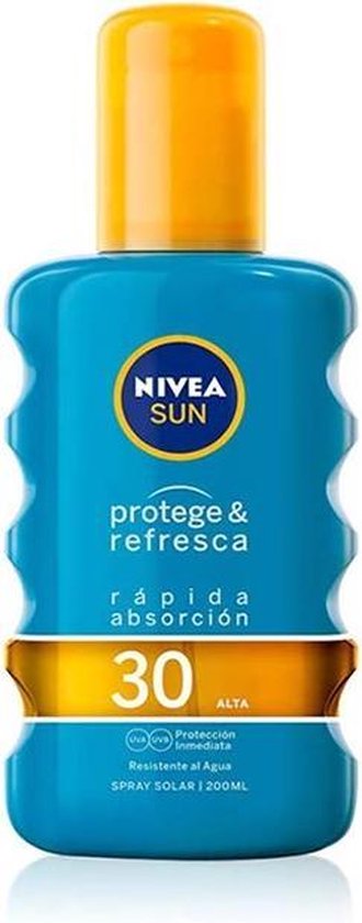 330x840-301 Nivea Sun Protect & Refresh SPF30 Spray 200ml - Afbeelding 1