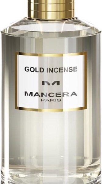 Mancera Gold Incense by Mancera 120 ml - Eau De Parfum Spray