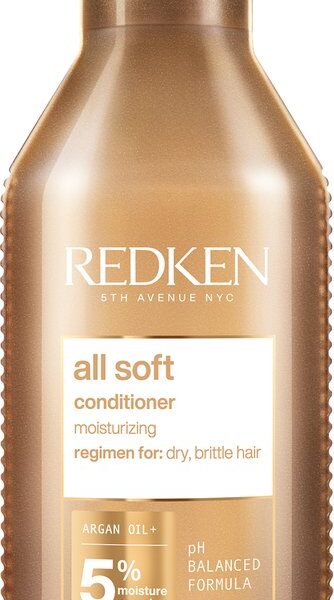 Redken All Soft Conditioner – Hydrateert en verzorgt droog en broos haar – 300 ml