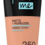 Maybelline Fit Me! Matte Makeup For Normal And Oily Skin 30 Ml 250 Sun Beige