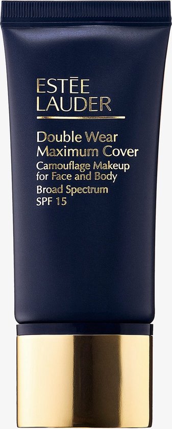 337x840-63 Estee Lauder Double Wear Maximum Cover Camouflage Makeup For Face And Body Foundation 30 Ml 2n5 Creamy Tan With Spf 15 - Afbeelding 1