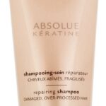 Rene Furterer Absolue Kératine Renewal Care Repairing Shampoo Beschadigd/Overbehandeld Haar 200ml - Afbeelding 3