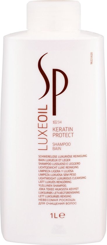 367x840-133 Wella Professionals SP Luxe Oil Keratin Protect Shampoo 1000 ml - Afbeelding 1