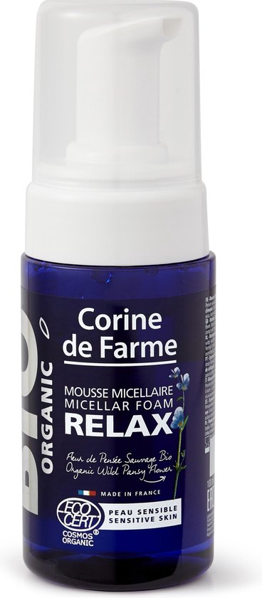 368x840-46 Corine De Farme Bio Organic Relax Micellar Foam 100ml - Afbeelding 1