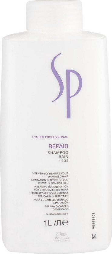 370x840-84 Wella Professionals SP Repair Shampoo 1000 ml - Afbeelding 1