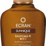 Zonnebrandolie Ecran Sunnique Broncea+ SPF 30 (100 ml)