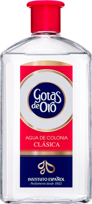 379x840-51 Uniseks Parfum Gotas de Oro Instituto Español 1020-24079 EDC Gotas de Oro Clásica 600 ml - Afbeelding 1