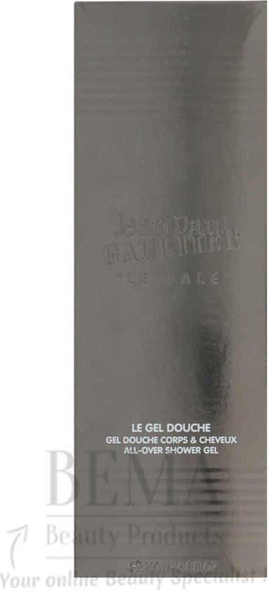 382x840-33 Jean Paul Gaultier Le Male 200 ml Showergel - Afbeelding 1